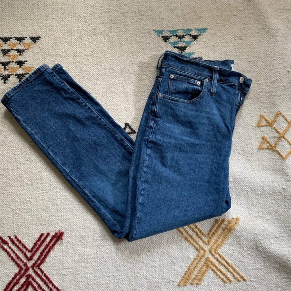 Madewell High Rise Slim Boy Jean